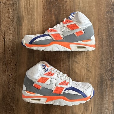 2009 Nike Air Trainer SC High Bo Jackson Auburn Orange Men Size
