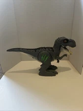 ZURU Gray Robo Alive T-REX  Dinosaur Robotic Pet Sounds Walking & Opens Mouth