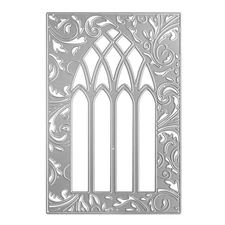 Metal Door Window Frame Lace Background Cutting Dies,Door Window Background D...