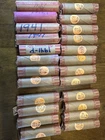 25 Rolls Of 1941P,D & S Wheat Cents Circulated (1250 Coins Total, Free Shipping