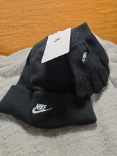 Nike Futura Beanie Hat Glove Set Kids/youth Size New With Tags