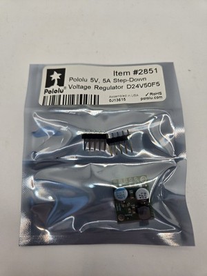Pololu 2851 DRV8838 Single Brushed DC Motor Driver Carrier 1.8-11V 1.7A