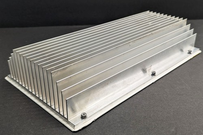 #ad Big Aluminum Heatsink 14 1 4quot; x 7 1 2quot; x 2 3 4quot; 6lb 1oz With Seal amp; Mount Holes $45.00