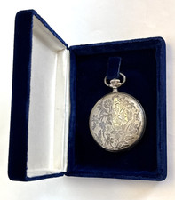 Vintage Arnex 925 Silver 17 Jewels Pocket Watch