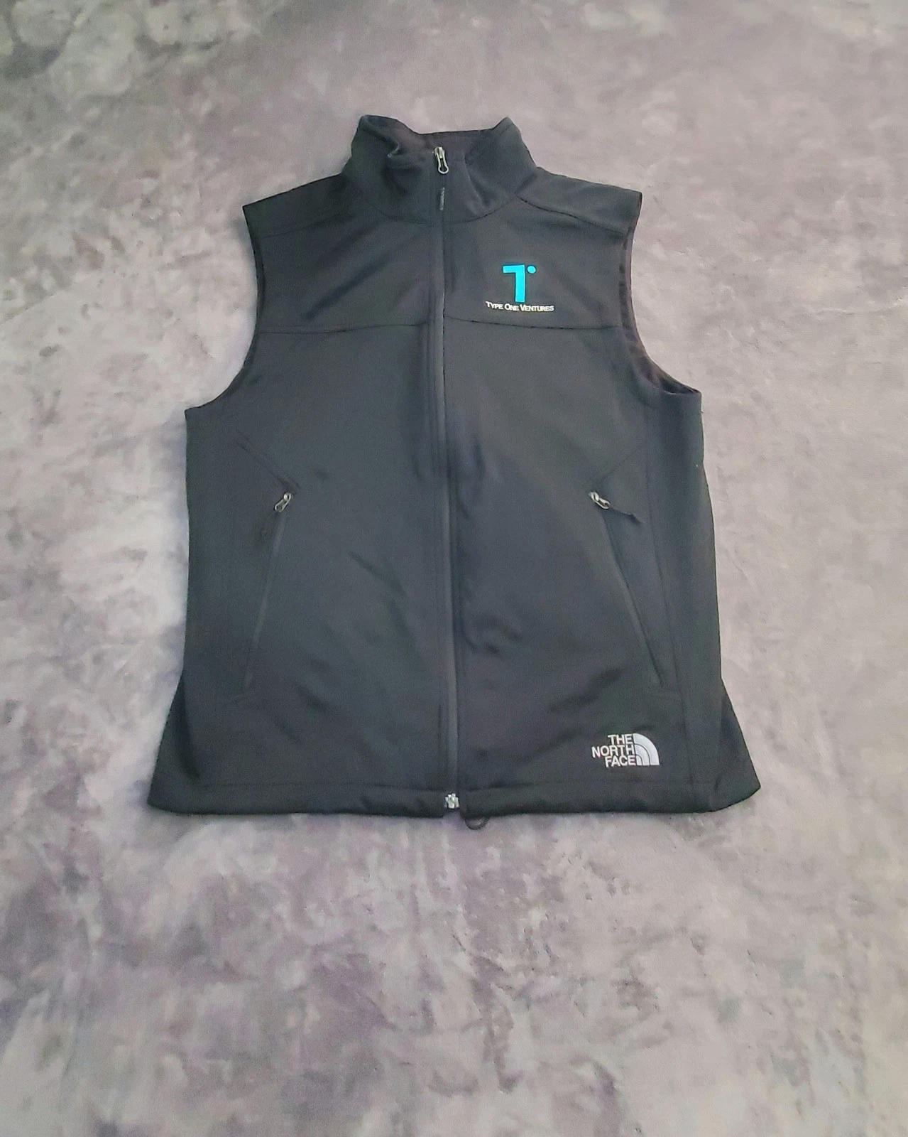The North Face Windwall Sz M Men’s Windproof Softshell Vest Black Winter C25-35
