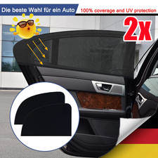 2x Auto Seitenfenster Sonnenschutz Sonnenblende Baby Kinder UV Schutz Abdeckung