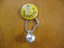 1950s New York Giants button pin exc.