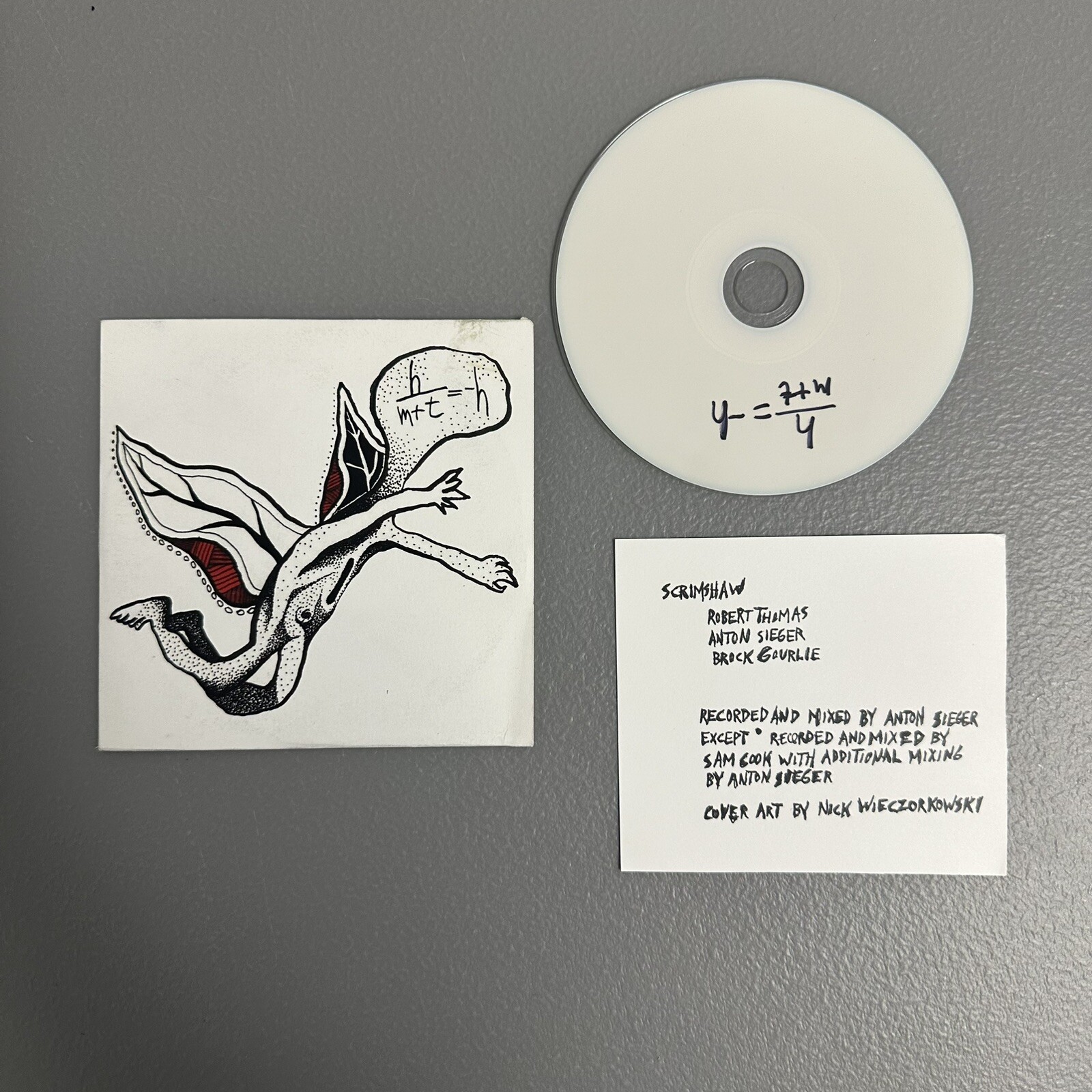  Go Nigh Nigh from h/m+t=-h by Scrimshaw Rare Cd 