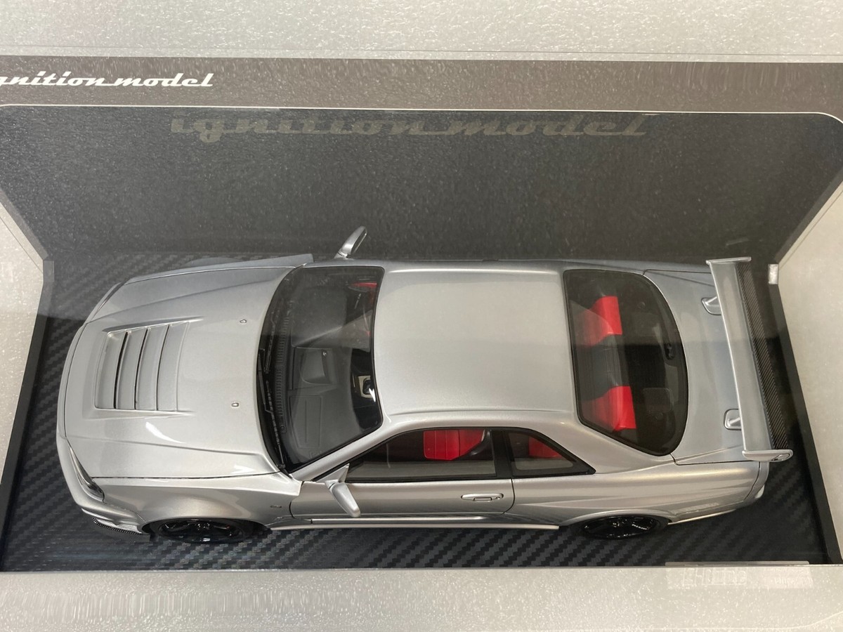 ミニカー ignition model Nissan Skyline GT-R Nismo Ignition Model 1/18 IG3224 Nismo R34 GT-R Z-tune Silver