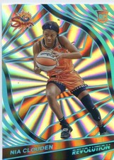 2022 Panini Revolution WNBA NIA CLOUDEN RC ROOKIE #99 SUNBURST #35/75 SUN