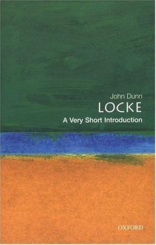 Locke : A Very Short Introduction by John Dunn (2003, Trade Paperback)