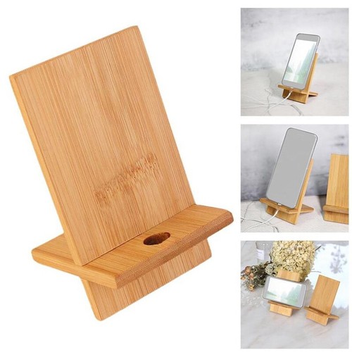 Wooden Phone Holder Stand Mobile Smartphone Support Tablet Stand For Holder - Zdjęcie 7 z 7