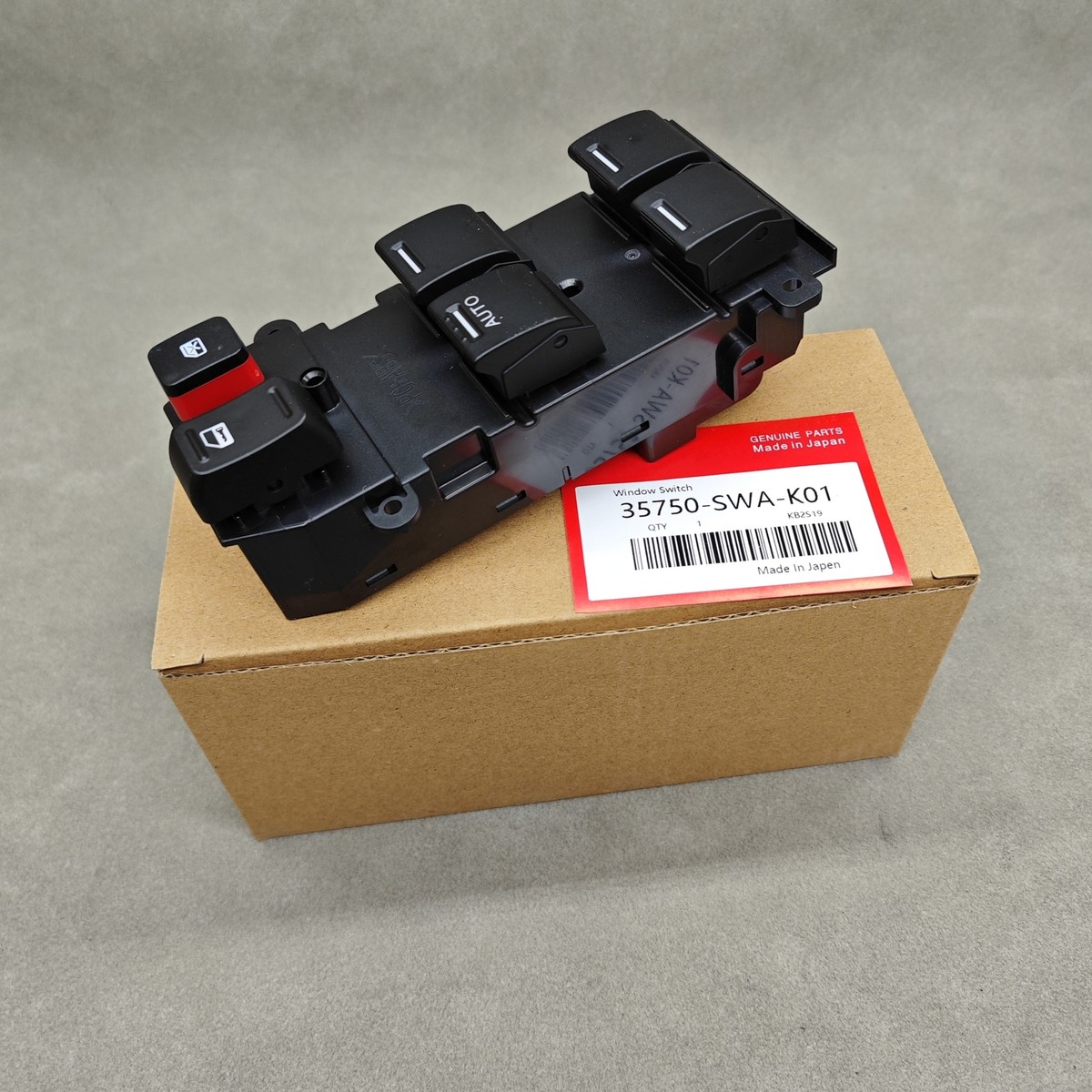 OEM Power Window Master Control Switch 35750-SWA-K01 For 2007-2011