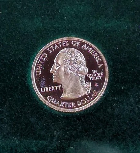 2002 MISSISSIPI 3pc Set COMMEMORATIVE State Quarters P & D=Uncirculated, S=Proof - Picture 4 of 5