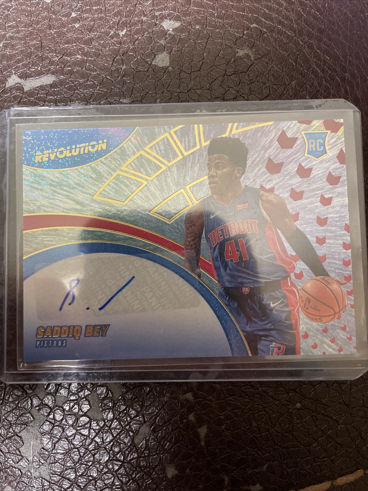 2020-21 Panini Revolution - Rookie Autographs #RA-SB Saddiq Bey (AU, RC)