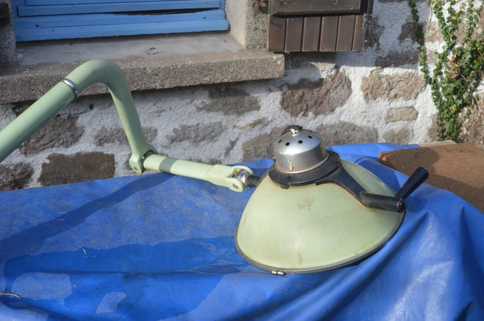 Rare Lampe de Dentiste Années 1950 Indus Industriel Atelier - Photo 2/4