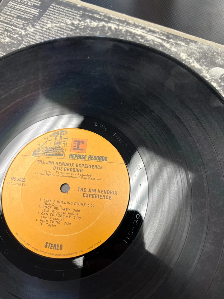 Otis Redding / Jimi Hendrix Experience - 1970 - Vinyl LP Stereo - Image 3 of 3