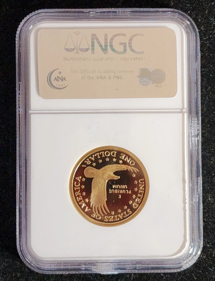 2005 S PROOF SACAGAWEA DOLLAR NGC PR-70 Ultra Cameo- PROOF DOLLAR. Our SC41 - Image 4 of 4