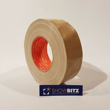 Gaffa BEIGE BROWN GLOSS Gaffer Duct Tape 50mm X 50m MAGTAPE® Utility Coloured