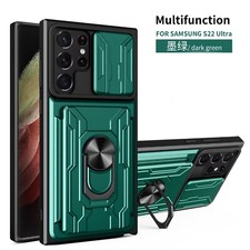 Image of For Motorola MOTO E13 G54 G53 G22 G84 G55 Magnetic Ring Card Holder Case Cover