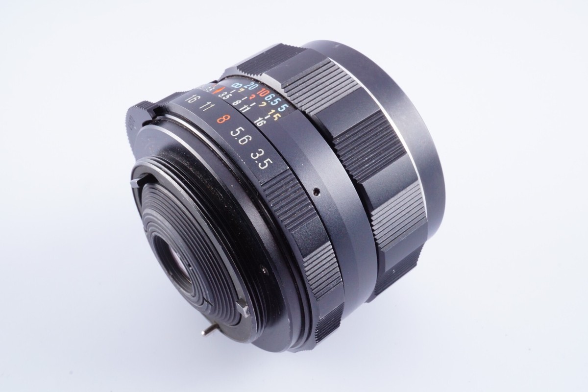 EX+5 PENTAX Super Multi Coated SMC TAKUMAR 28mm F/3.5 MF Lens From