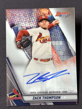 2019 Bowman's Best AUTO Zack Thompson, Item 7