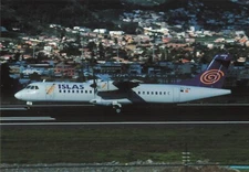 Postcard Airline ISLAS ATR.72-200 EC-IKK Avimage No 510 CC7.