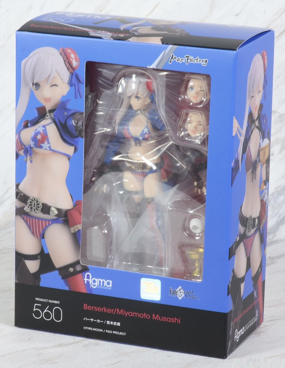 宮本武蔵 バーサーカー Fate Grand Order figma560 Fate/Grand Order Berserker Miyamoto Musashi Figure Figma 560