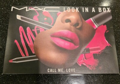 MAC Pink Lippenstift Geschenkset Look In A Box Call Me Love - Box beschädigt