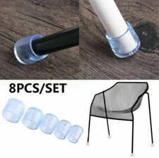 Floor Silicone Protector Pads Chair Leg Caps Table Feet Socks Non-slip 8Pcs NEW