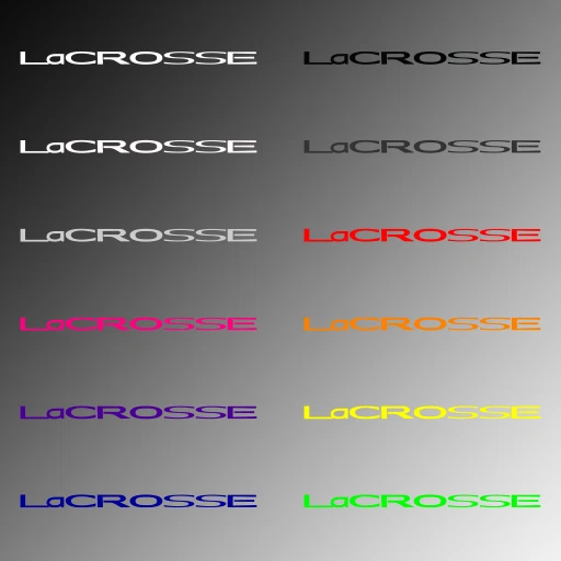 4x Decal Door Handle Sticker for LaCrosse Buick Base Preferred II Essence Avenir Foto 2 de 3