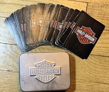 Harley Davidson Playing Cards with Tin