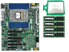 Amd Epyc 7f52 Cpu 16c 3.5ghz + Supermicro H11ssl-i + 3200mhz Ram Multiple Options