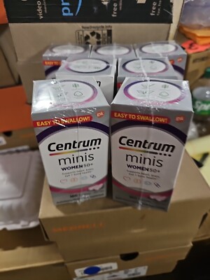 7PK Centrum Minis Women 50+ MultiVitamin ~ 160 Tablets Each ~ EXP 12/24