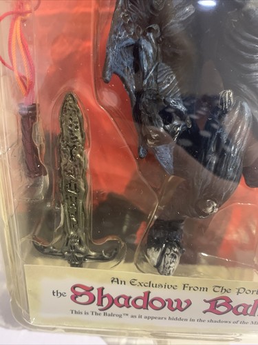 1998 Lord of The Rings Middle Earth The Shadow Balrog Toy Vault Figure Tolkien’s - Picture 4 of 10