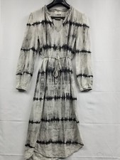 Cloth & Stone Gray Dyed Dress Long Sleeve Size Small 