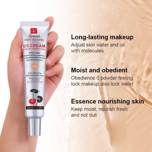 Color Correcting CC Cream, Full-Coverage Foundation, SPF 25, Even Skin Tone, Hyd - Bild 6 von 7