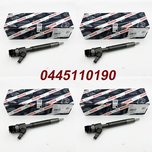 4Pcs Fuel Injector 0445110190 For 2001-2005 Mercedes Jeep Grand Cherokee 2.7 CRD - Picture 1 of 12