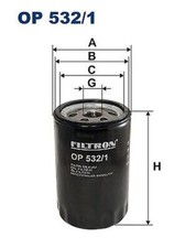 FILTRON OP 532/1 Ölfilter Für CHRYSLER, FORD, FORD AFRICA, FORD AUSTRALIA
