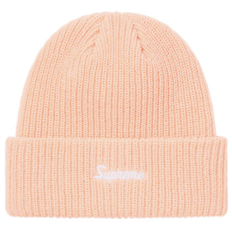 Taille OS   Bonnet Supreme Loose Gauge Beanie (SS21) Beige Beanie (SS21) Beige 