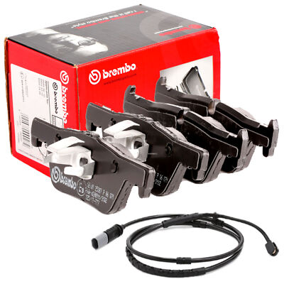 BREMBO Bremsbeläge + WAKO Hinten für BMW 1er F20 F21 3er F30-34 4er F32-36