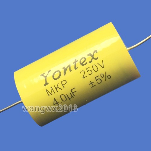 Condensador de altavoz de audio cruzado sin polaridad 2 piezas para YONTEX 250V 4uF - Imagen 2 de 8