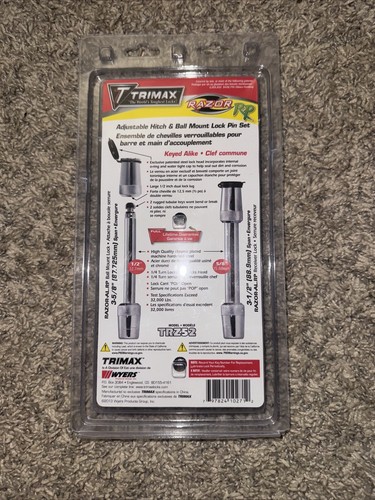 Trimax TRZ52 Keyed Alike Lock Set - Picture 2 of 2