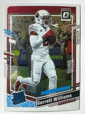 GARRETT WILLIAMS ROOKIE RC - 2023 DONRUSS OPTIC #203
