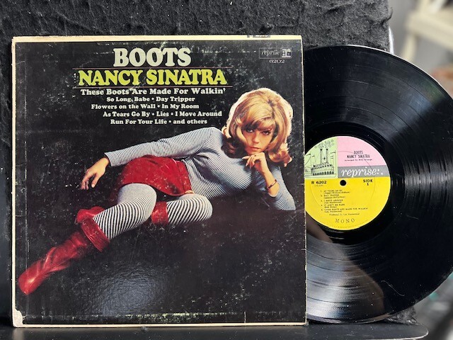 【美品】Nancy Sinatra 「Boots」 LPレコード Nancy Sinatra - Boots LP - Reprise 3-Tone Mono Original inner | eBay