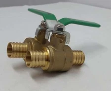 1 1/4" Pex x 1 1/4" Pex Ball Valve- Box of 4