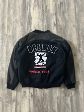 Vintage 80s Reebok Sport Human Rights Now ! World Tour Jacket Sz L VTG RARE