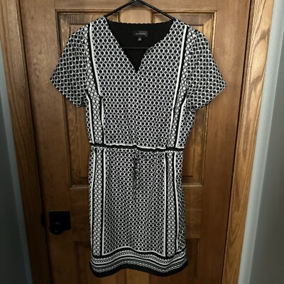 black wedding guest dress short Shimmer V Neck Tea Length Wedding Guest Dress With Short Sleeves