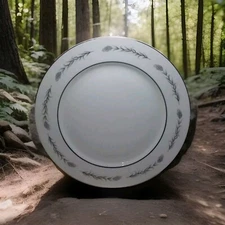 Empress China Silver Wheat 810 Japan Dinner Plate 10 1/4" D