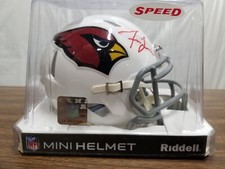 Isaiah Simmons Autographed Arizona Cardinals Speed Mini Helmet Beckett Cert.